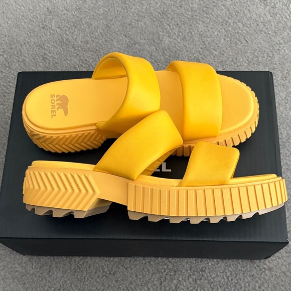 NWOT-Sorel Ona Streetworks Sorel Slide Mid Sandal - Picture 2 of 6